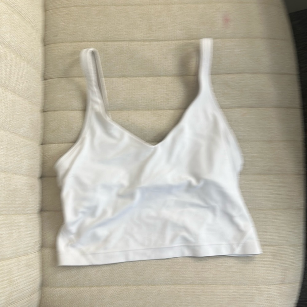 lululemon white align tank